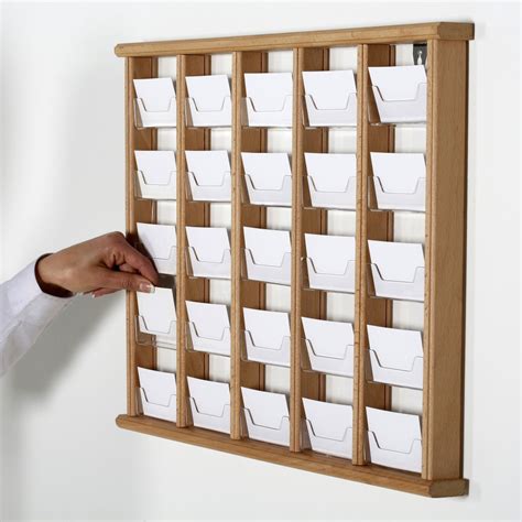 wall mount card holder